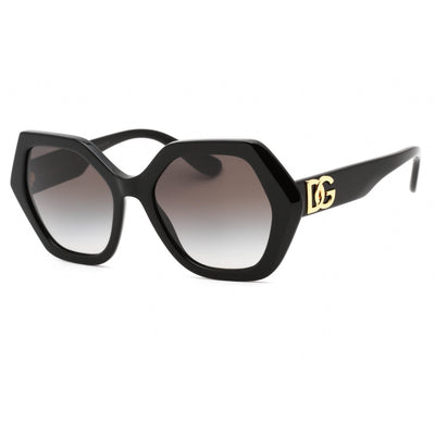 Dolce & Gabbana 0DG4406 Sunglasses Black / Grey Gradient-AmbrogioShoes