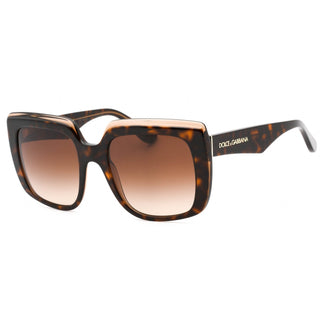 Dolce & Gabbana 0DG4414 Sunglasses Dark Tortoise/Brown Gradient-AmbrogioShoes
