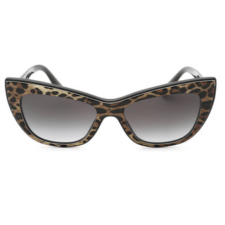 Dolce & Gabbana 0DG4417 Sunglasses Black Leopard / Grey Gradient-AmbrogioShoes