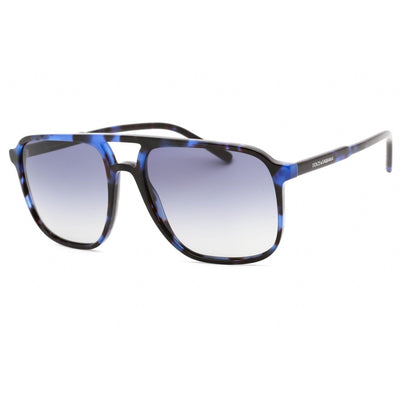 Dolce & Gabbana 0DG4423 Sunglasses Blue Havana / Grey Gradient Blue-AmbrogioShoes