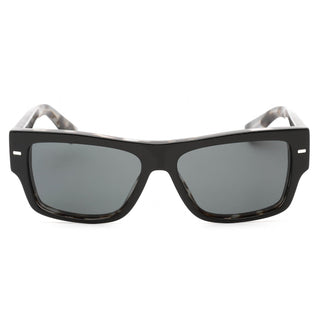Dolce & Gabbana 0DG4451 Sunglasses Black On Grey Tortoise / Dark Grey-AmbrogioShoes