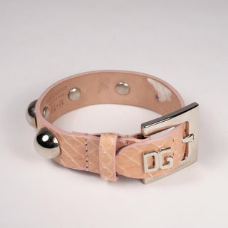 Dolce & Gabbana Python Studded Bracelet (A08)-AmbrogioShoes