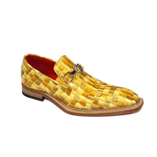 Emilio Franco Narciso Men's Shoes Multi Yellow Loafers (EFC1092)-AmbrogioShoes