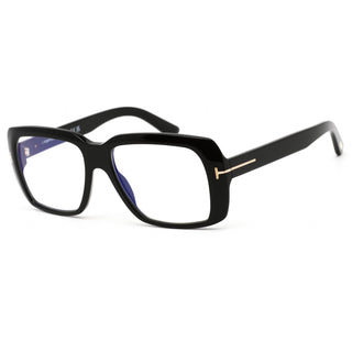 Tom Ford FT5822-B Eyeglasses Shiny black / Clear/Blue-light block lens