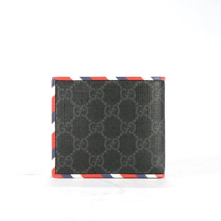 Gucci Men's Wallet Multi-Color Star-Ship & Texture Print / Calf-Skin Leather (GGMW2020)-AmbrogioShoes