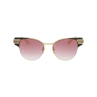 Gucci Round-Frame Metal Sunglasses GG0521S-AmbrogioShoes