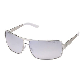 Guess GU6954 Sunglasses Matte Light Nickltin / Smoke Mirror-AmbrogioShoes