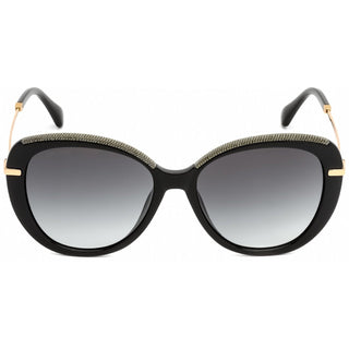 Jimmy Choo Phebe/F/S Sunglasses Black / Grey Gradient-AmbrogioShoes