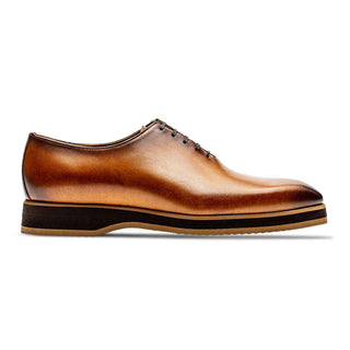 Jose Real Amberes H608-GB Men's Shoes Tan Calf-Skin Leather Whole-Cut Oxfords (RE2222)-AmbrogioShoes