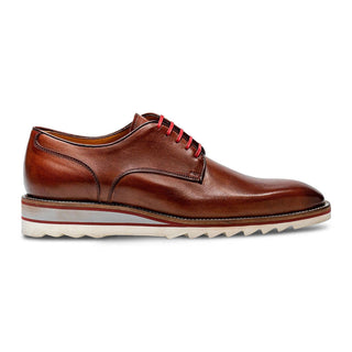 Jose Real Amberes H673 Men's Shoes Brown Calf-Skin Leather Sport Derby Oxfords (RE2226)-AmbrogioShoes
