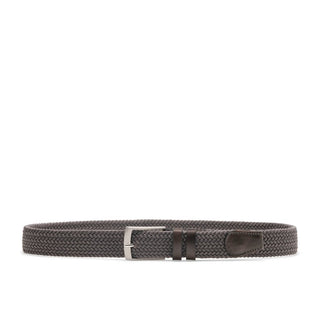 Magnanni 1247 Nadal Men's Gray Woven Elastic Belt (MAGB1049)-AmbrogioShoes