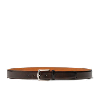 Magnanni 1252 Tanner Men's Tanning Brown Calf-Skin Leather Belt (MAGB1033)-AmbrogioShoes