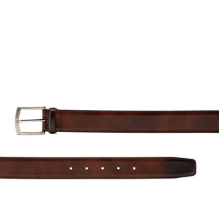Magnanni 1252 Tanner Men's Tanning Tabaco Calf-Skin Leather Belt (MAGB1038)-AmbrogioShoes