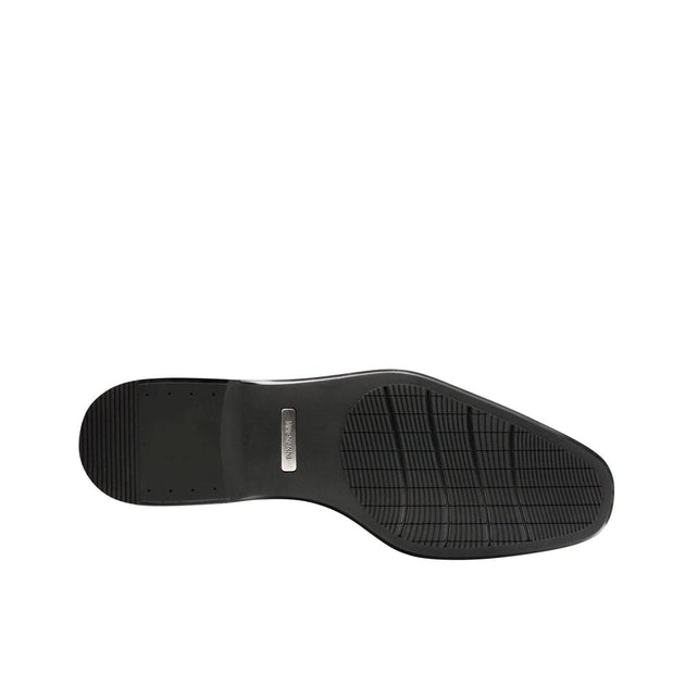 Magnanni Rafa II Men's Shoes Buterblade Black Calf-Skin Horsebit Loafe ...