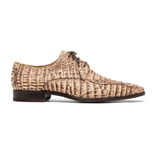Marco Di Milano Apricena Men'Shoes Genuine Caiman Crocodile Dress Derby Oxfords (MDM1092)-AmbrogioShoes