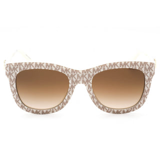 Michael Kors 0MK2193U Sunglasses Ivory/Light Brown Gradient Dark Brown-AmbrogioShoes