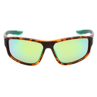 Nike NIKE BRAZEN FUEL M DJ0803 Sunglasses Matte Tortoise / Green Mirror-AmbrogioShoes