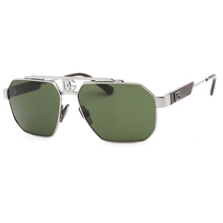 Dolce & Gabbana 0DG2294 Sunglasses Gunmetal / Dark Green