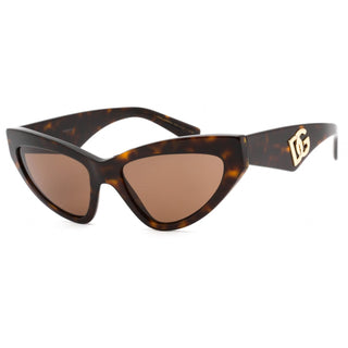 Dolce & Gabbana 0DG4439 Sunglasses Havana / Brown Women's