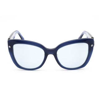 Swarovski SK0391 Sunglasses Shiny Blue / Blue Women's-AmbrogioShoes