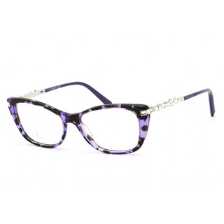 Swarovski SK5343 Eyeglasses coloured havana/Clear demo lens-AmbrogioShoes