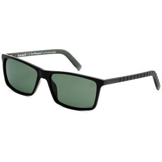 Timberland TB9222 Sunglasses Shiny Matte Black / Smoke Polarized-AmbrogioShoes