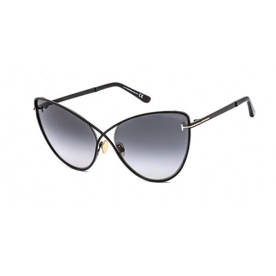 Tom Ford FT0786 Sunglasses Matte Black / Gradient Smoke-AmbrogioShoes