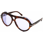 Tom Ford FT0882 Sunglasses Blonde Havana / Violet Men's (S)-AmbrogioShoes