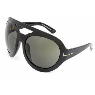 Tom Ford FT0886 Sunglasses shiny black / smoke-AmbrogioShoes