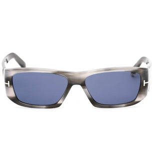 Tom Ford FT0986 Sunglasses Grey/other / Blue-AmbrogioShoes
