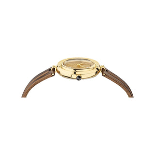 Versace Virtus Infinity Leather Watch-AmbrogioShoes